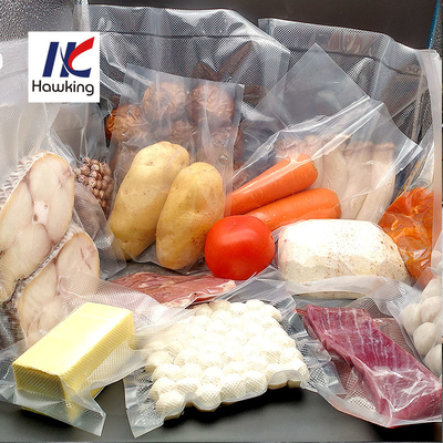 Resealable Co Extruded Food Vacuum Bag Packaging For Household